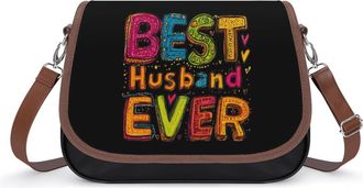 Generic Best Husband Ever Fashion Womens Crossbody Bags Novelty Handbag Shoulder Bag Purse