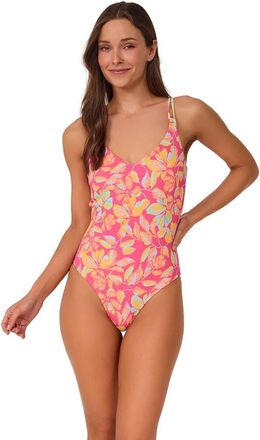 Sunsets Veronica One Piece Swimsuit in Magic Hour Crepe at Nordstrom, Size X-Small