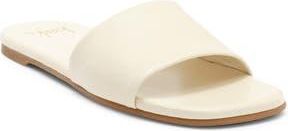beek Honeybird Square Toe Slide Sandal in Egg Shell at Nordstrom Rack, Size 10