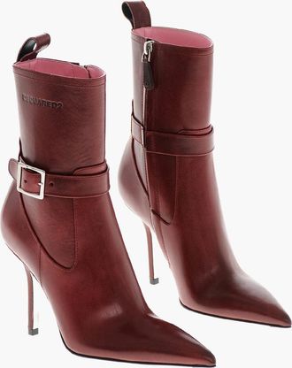 Dsquared2 Stivaletti in Pelle MY DUST con Tacco a Spillo 10cm Dsquared2