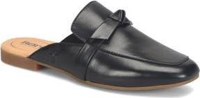 B&oslash;rn Annie Loafer Mule in Black Leather at Nordstrom Rack, Size 10