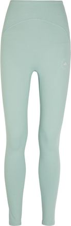 Stella McCartney Adidas X Stella Mccartney Studio Ruched Stretch-jersey Leggings - Light Blue - S (UK8-10 / S)