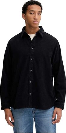 Diesel S-Simply-Ajfq Corduroy Shirt - Heren - Casual Overhemden - Blauw - L - Katoen - Overhemden