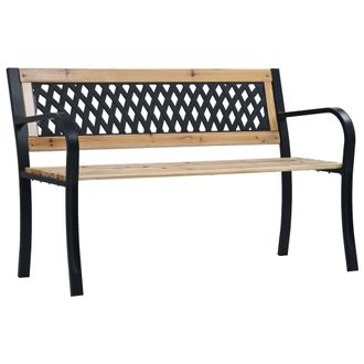 vidaXL Vidaxl - Banco De Jard&iacute;n De Madera 120 Cm