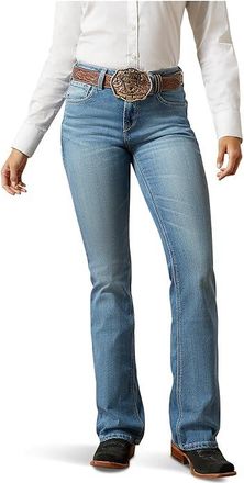Ariat High Rise Rowyn Boot Cut Jeans Womens Jeans Challis : 27 S, Cotton/Denim/Lycra
