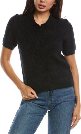 Rag & Bone Rag & Bone Jada Brushed Cashmere Polo Sweater