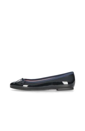 Pretty Ballerinas Round Toe Patent Ballet Flat in Blue at Nordstrom, Size 39.5