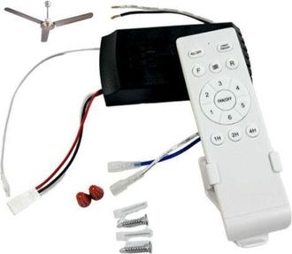 OEM Kit De Control Remoto De 6 V Para Ventilador De Techo, Transmisor Inal&aacute;mbrico De Pared, M&oacute;dulo Receptor (bater&iacute;a No Incluida)