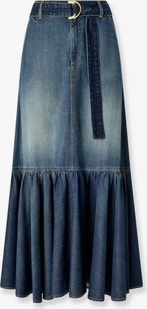 Pinko Gonna Guardiano in denim - PINKO - gender_Woman