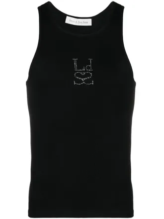 Ludovic de Saint Sernin Top con logo - Nero