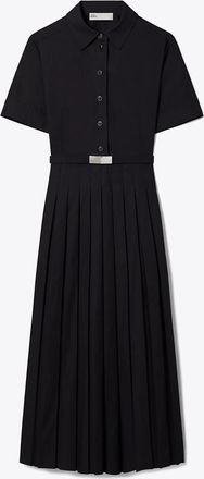 Tory Burch Womens Pleated Poplin Shirtdress, size 10