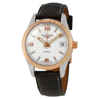 Longines Conquest Classic Automatic White Dial Ladies Watch L23855763