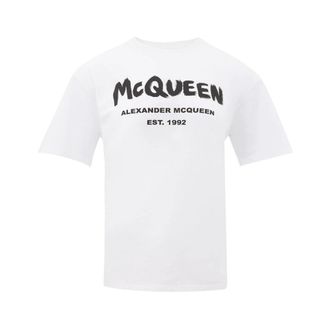 Alexander McQueen Dames, Tops, Wit, Maat: 3XS Katoen