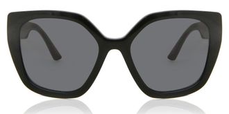 Prada PR 24XS Polarized 1AB5Z1 Womens Sunglasses Black Size 52