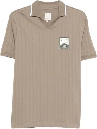 Emporio Armani Heren, Tops, Bruin, Maat: L