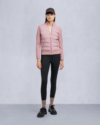 Moose Knuckles Womens Josephine Hybrid Sweater