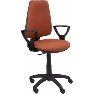 Piqueras y Crespo Piqueras Y Crespo - Silla Elche Cp Bali Marr&oacute;n Brazos Fijos