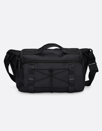 Rains Womens Rains Trail Mountaineer Messenger Bag - Black - Size: ONE size