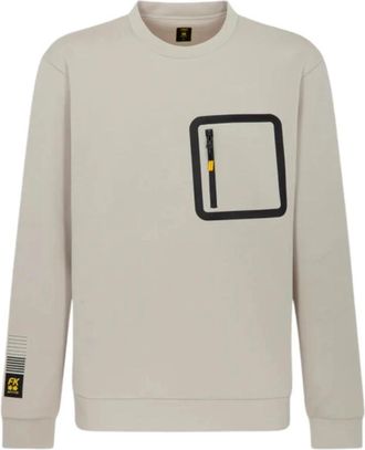 F**k Heren Crewneck Sweatshirt Fw 24-2013 Synthetisch - Heren - Sweatshirts - Wit - L - Hoodies & sweatvesten
