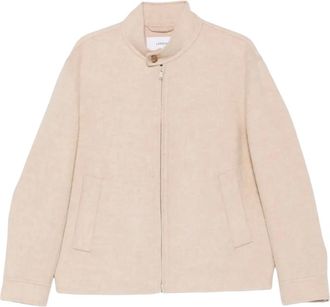 Lardini Double-breasted wollen jas - Heren - Jassen - Beige - Maat: XL Wol