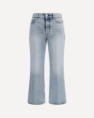 Toteme Cotton flared-hem Jeans Female 26