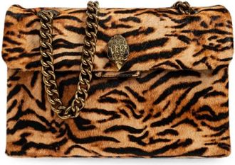 Kurt Geiger Tassen, Dames, Bruin, ONE Size, Kensington Schoudertas