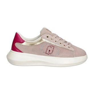 Liu Jo Schoenen, Dames, Roze, 40 EU, Leer, Casper 01 Sneakers