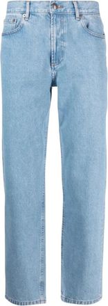 A.P.C. Martin Straight-Leg Jeans - Heren - Regular Fit Jeans - Blauw - W33 - Katoen - Jeans
