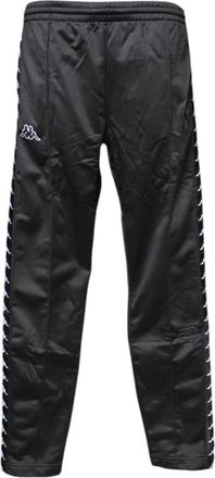 Kappa Banda Rastoria Slim Pants - Heren - Straight fit broeken - Zwart - S - Polyester - Broeken
