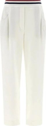Brunello Cucinelli Pantalones rectos - Trousers - Mujer - Beige - L