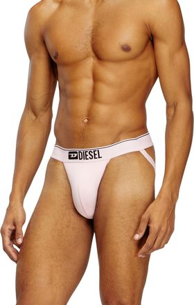 Diesel Three-pack jockstraps with front logo - Jockstraps - Man - Multicolor