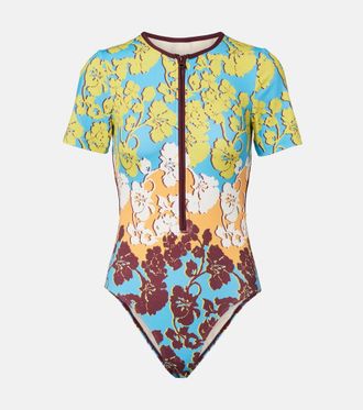 Alemais Al&eacute;mais Splice floral swimsuit