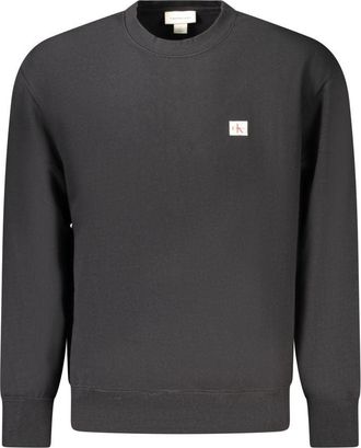 Calvin Klein Zwarte Katoenen Heren Sweatshirt
