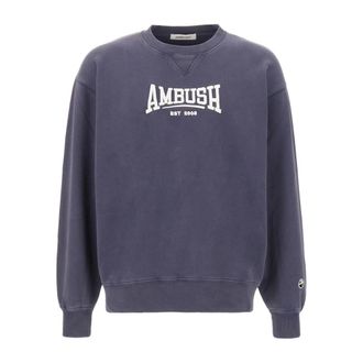 AMBUSH Sweatshirts, male, Blue, S, Sweatshirts