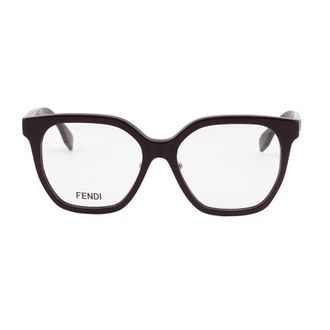 Fendi Square Full Rim Eyeglasses - Purple