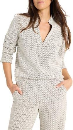 Nic+Zoe Subtle Swirl Top in Cream Multi at Nordstrom Rack, Size X-Small