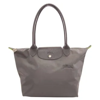 Longchamp Gray Nylon Tote Bag (Pre-Owned)