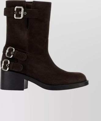 Chloé dakota ankle boots block heel