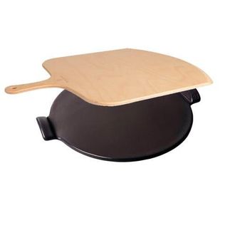 Emile Henry 14.5 Inch Pizza Stone & Peel Gift Set, Charcoal at Nordstrom