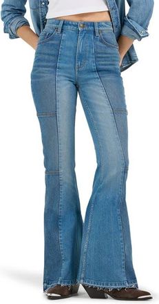 Lee High Waist Flare Leg Jeans in Big Energy at Nordstrom, Size 30