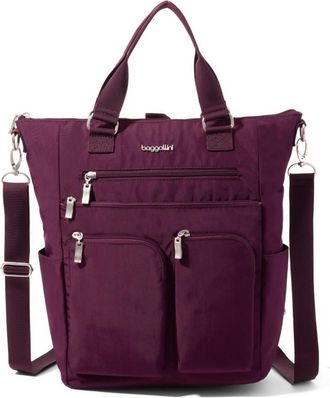 Baggallini All Set 3 in 1 Tote Backpack Crossbody Convertible Bag