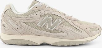 New Balance Suede and mesh sneakers with side logo - NEW BALANCE - gender_Man