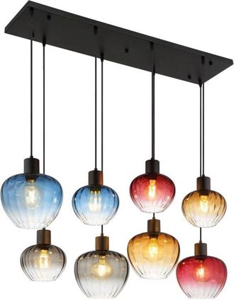 Globo Lighting L&aacute;mpara Colgante - Toy - Multicolor - Vidrio - Gran