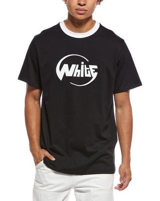 Off-white Slim Fit Globe Logo T-Shirt