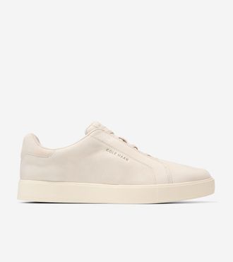 Cole Haan Mens GrandPr&oslash; Luxe Slip-On Sneakers - Beige Size 10.5