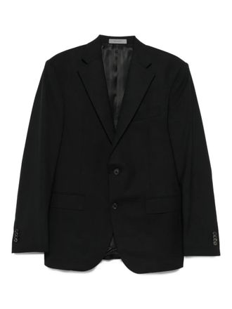 Corneliani two-button suit - men - Cupro/Virgin Wool/Viscose/Modal/Elastane/Cotton - 52 - Black
