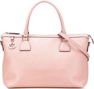 Gucci Borsa a tracolla Dollar GG in pelle di vitello con ciondolo 2000-2015 - Rosa