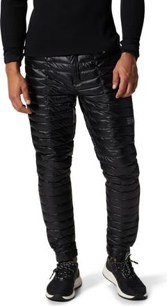 Mountain Hardwear Ghost Whisperer Packable 800-Fill-Power Down Pants in Black at Nordstrom, Size Xx-Large X Regular
