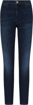 A|X Armani Exchange Super Skinny Jeans - Dames - Skinny Jeans - Blauw - W27 - Katoen - Jeans