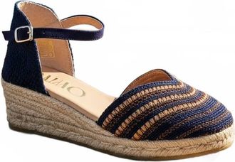 Gaimo Espadrilles Womens Nil Espadrille Sandal In Marino